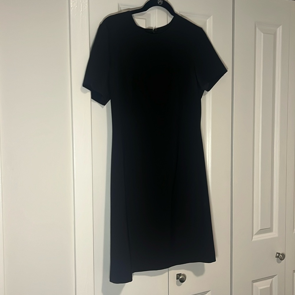 Theory Size 8 Good Wool Sheath Dress
